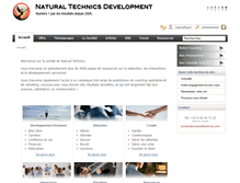 Tablet Screenshot of naturaltechnics.com